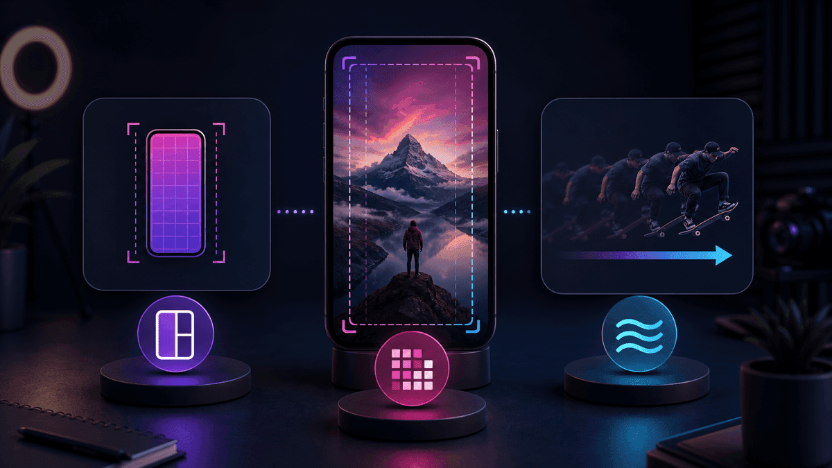 Source-backed visual summarizing Instagram Reels aspect ratio, frame rate, resolution, and quality checks for AI short videos