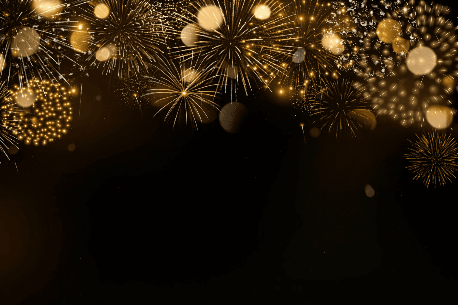 New Year's fireworks background