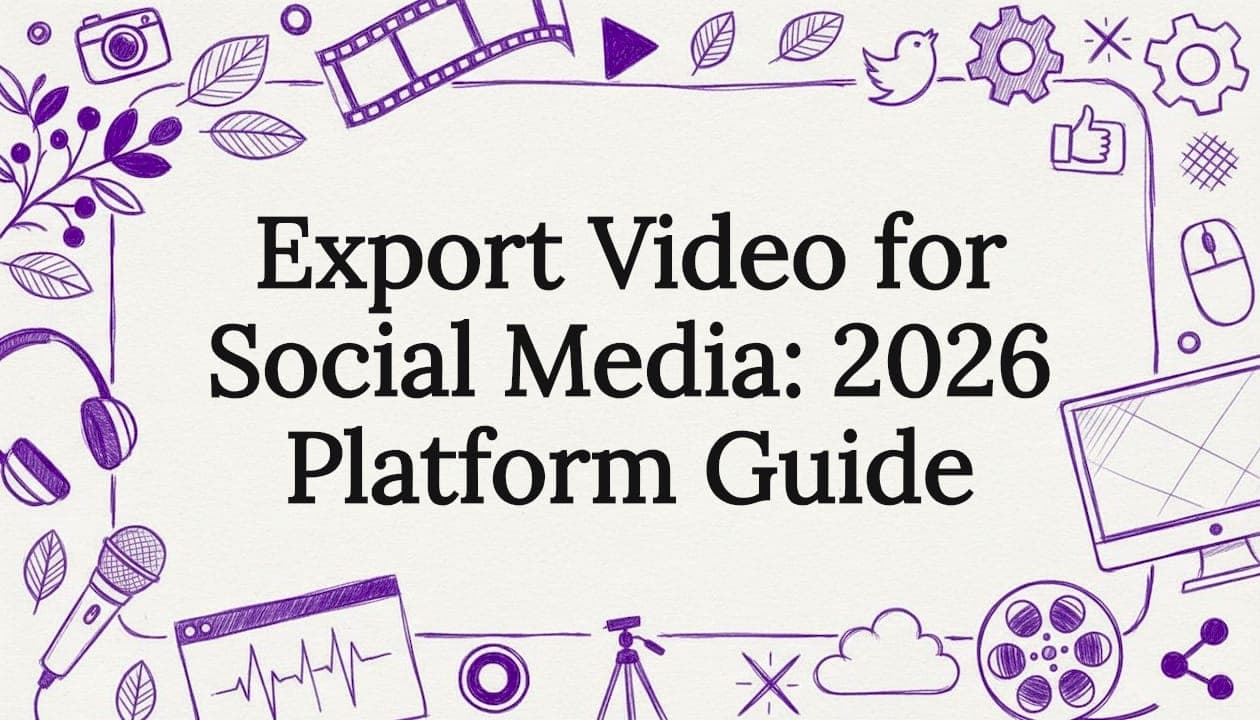 Export Video for Social Media: 2026 Platform Guide